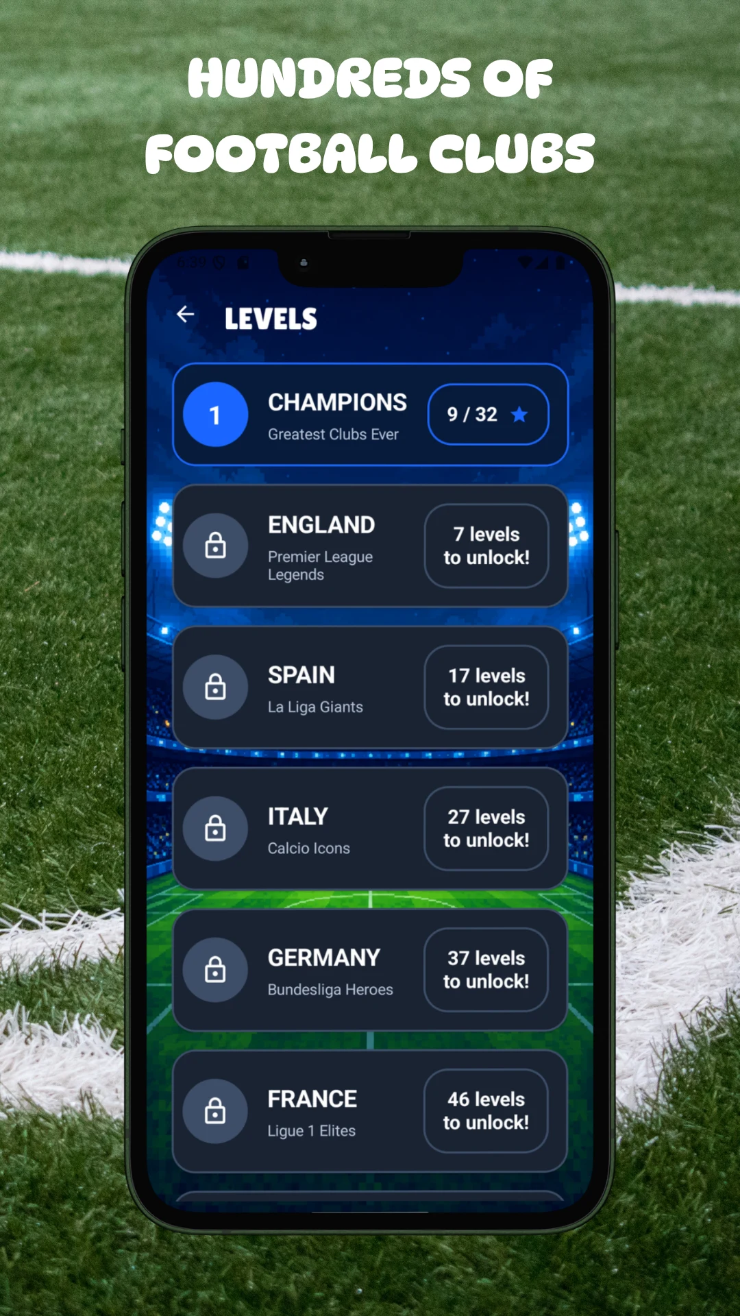 Depixify: Football Logo Quiz screenshot