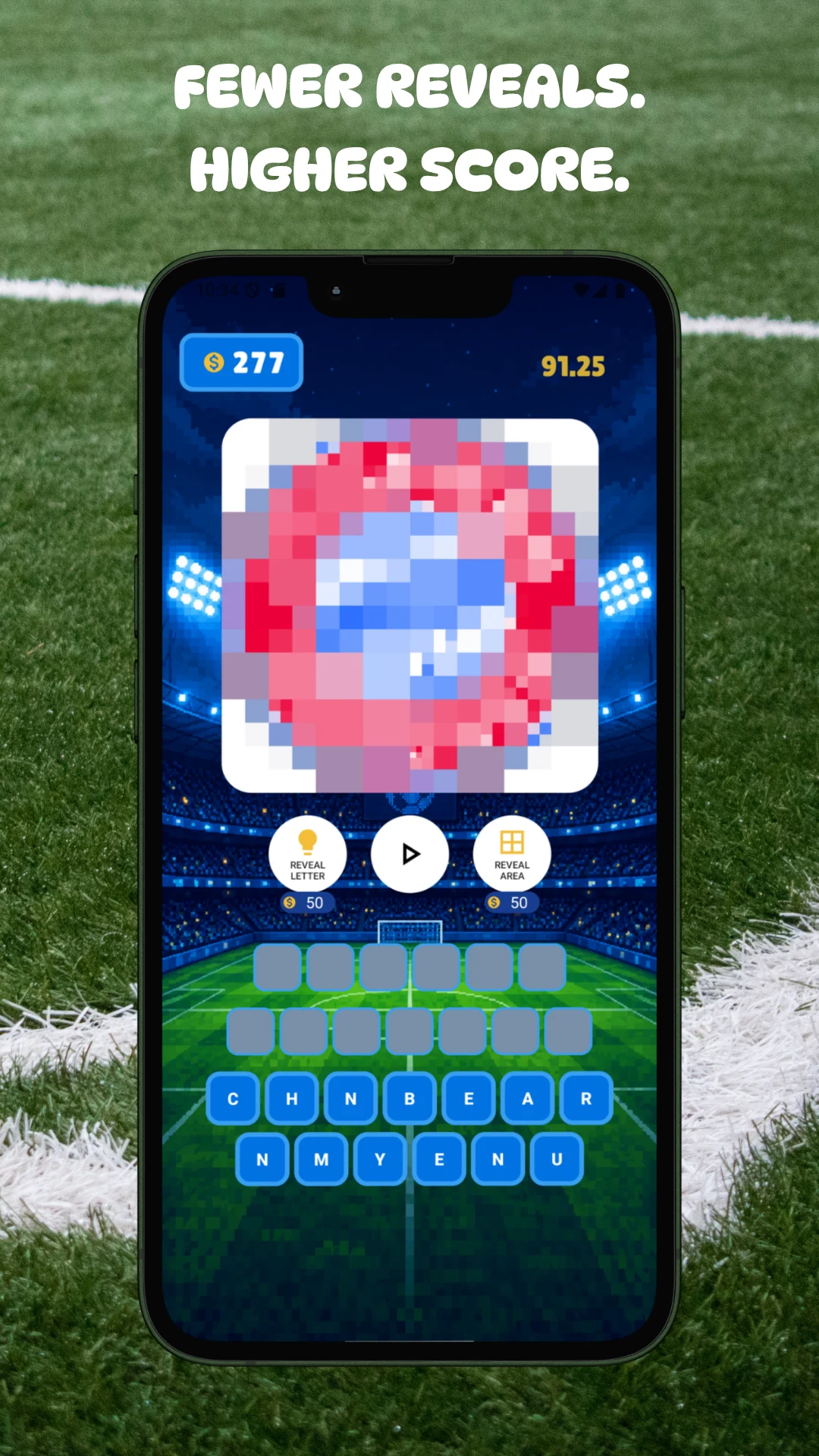 Depixify: Football Logo Quiz screenshot