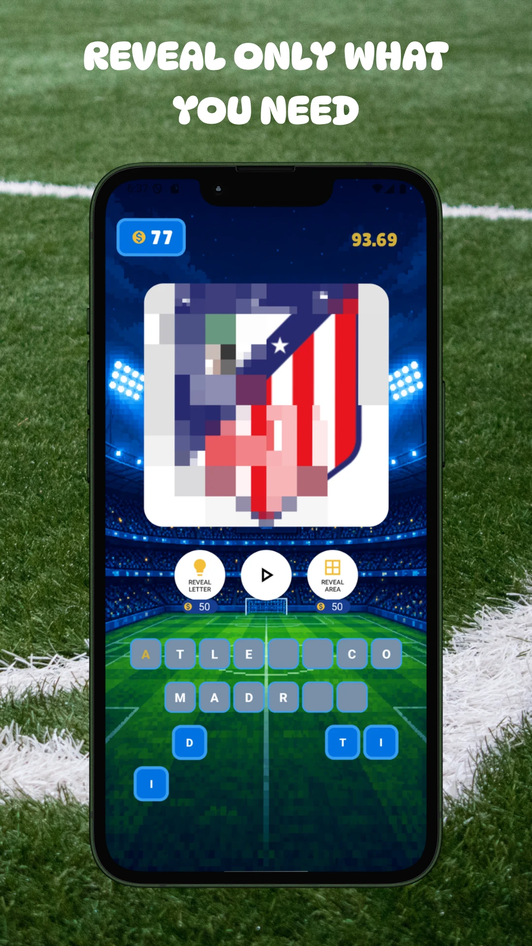 Depixify: Football Logo Quiz screenshot